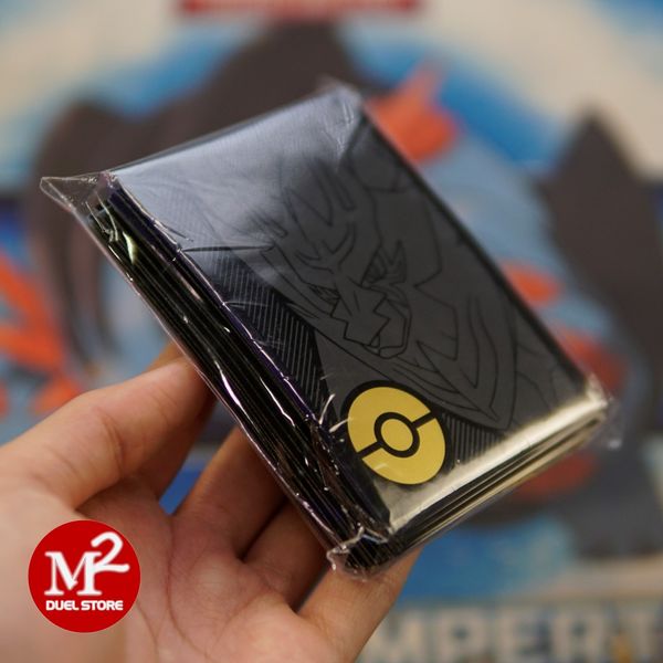 Bọc bài Standard Size Pokemon Sword & Shield Zamazenta Sleeves - Chính hãng Nintendo