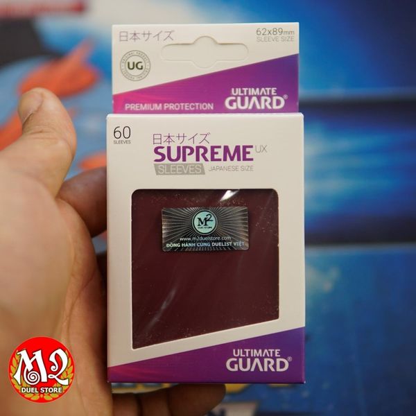 Bọc bài Small size Supreme UX Regular Sleeves - Chính hãng  Ultimate Guard