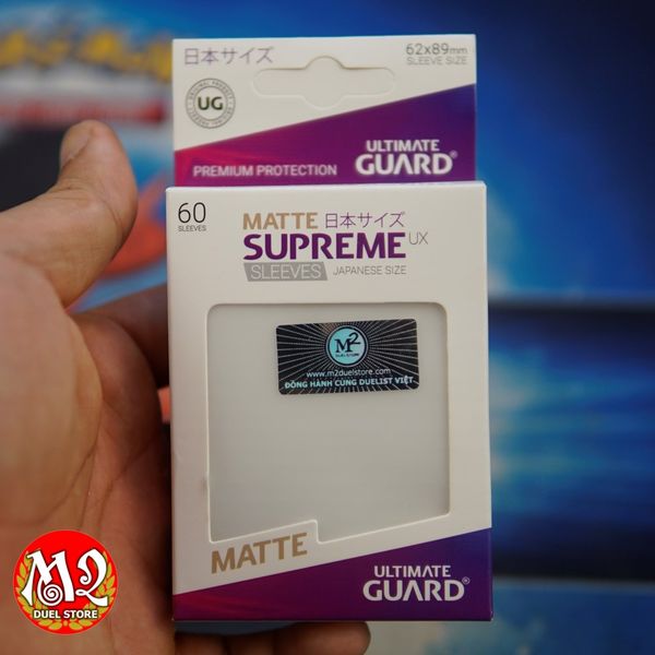 Bọc bài Small size Supreme UX Matte Sleeves - Chính hãng  Ultimate Guard