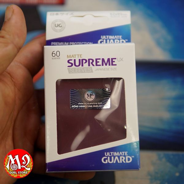 Bọc bài Small size Supreme UX Matte Sleeves - Chính hãng  Ultimate Guard