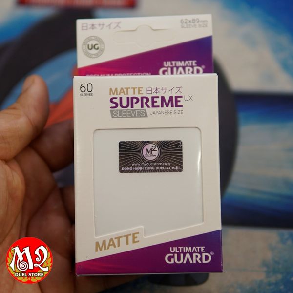 Bọc bài Small size Supreme UX Matte Sleeves - Chính hãng  Ultimate Guard