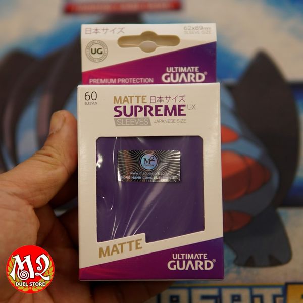 Bọc bài Small size Supreme UX Matte Sleeves - Chính hãng  Ultimate Guard