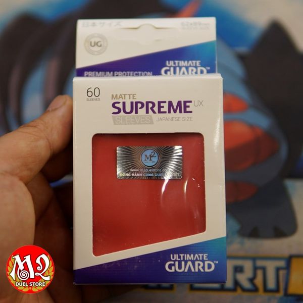 Bọc bài Small size Supreme UX Matte Sleeves - Chính hãng  Ultimate Guard