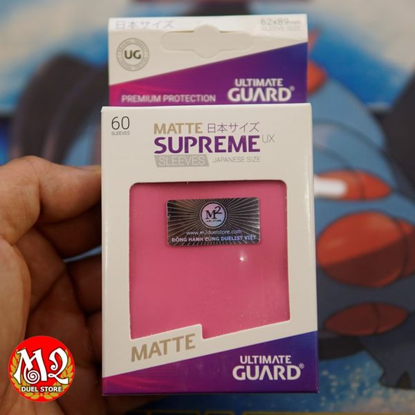 Bọc bài Small size Supreme UX Matte Sleeves - Chính hãng  Ultimate Guard