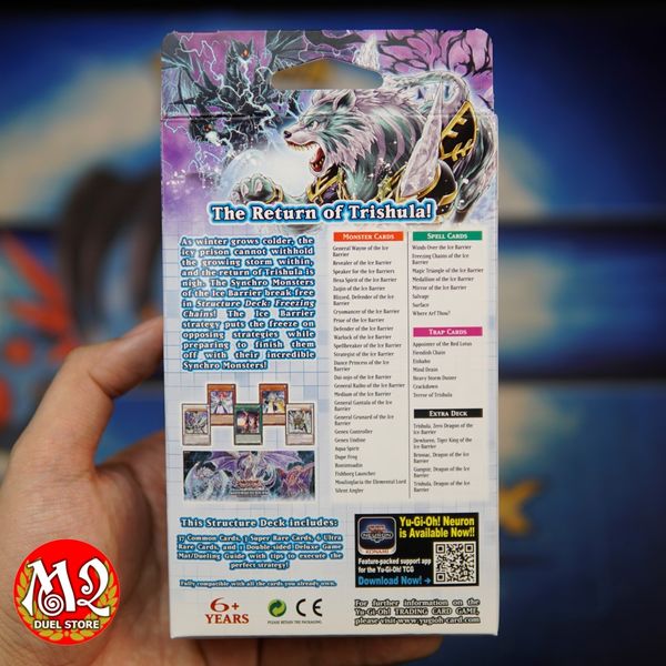 Hộp thẻ bài Yugioh Freezing Chains Structure Deck - Chính hãng Konami