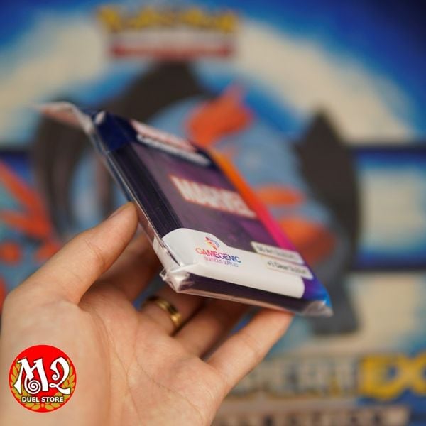 Bọc bài Standard size Marvel Champions - Marvel Purple Sleeves - Chính hãng Game Genic