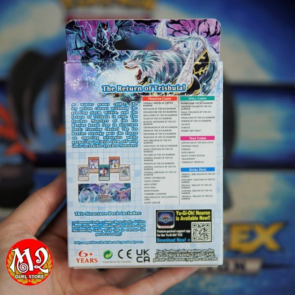 Hộp thẻ bài Yugioh Freezing Chains Structure Deck - Chính hãng Konami