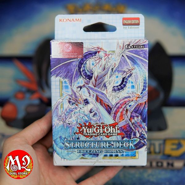 Hộp thẻ bài Yugioh Freezing Chains Structure Deck - Chính hãng Konami