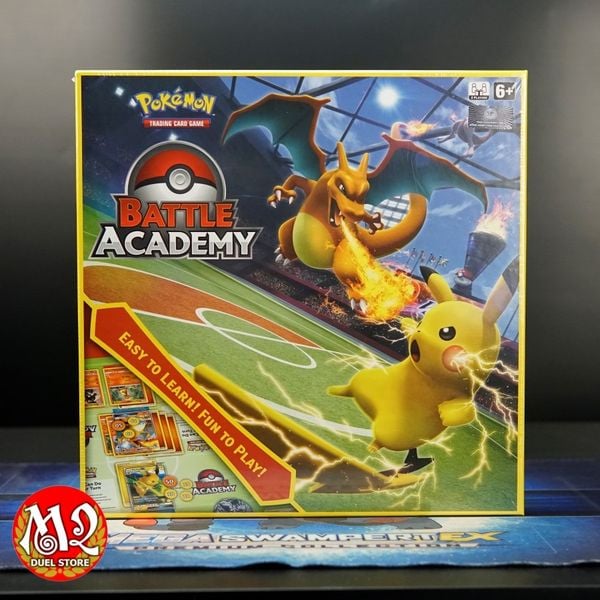 Hộp thẻ bài Pokemon Sword & Shield Battle Academy - Pikachu Mewtwo và Charizard - Theme Deck - Chính hãng Nintendo
