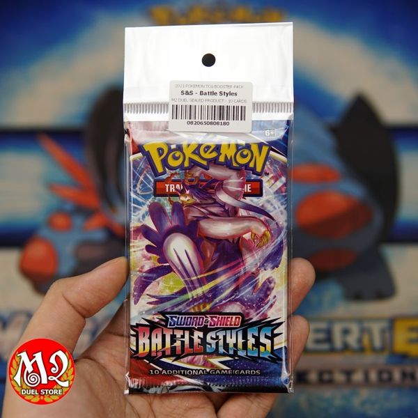 Gói thẻ bài Pokemon Sword & Shield Battle Styles - Booster Pack - Chính hãng Nintendo