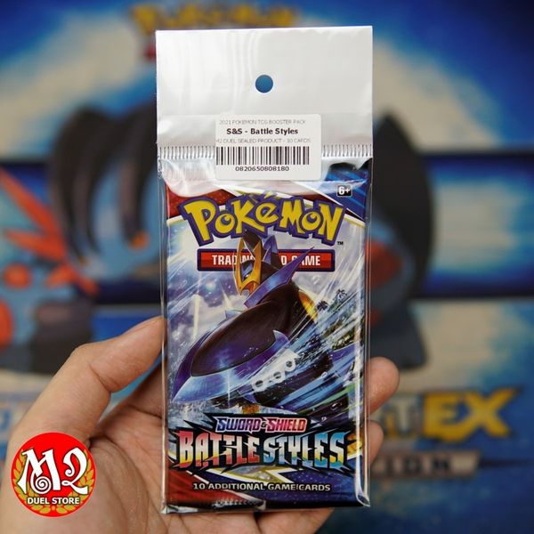Gói thẻ bài Pokemon Sword & Shield Battle Styles - Booster Pack - Chính hãng Nintendo