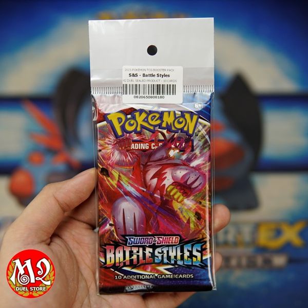 Gói thẻ bài Pokemon Sword & Shield Battle Styles - Booster Pack - Chính hãng Nintendo