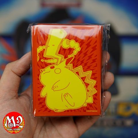 Bọc bài Standard size Pikachu VMAX Sleeves - Chính hãng Nintendo