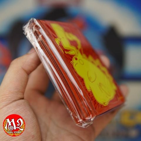 Bọc bài Standard size Pikachu VMAX Sleeves - Chính hãng Nintendo