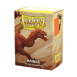 Bọc bài Standard Size Matte Sleeves - Amber - HỔ PHÁCH - Chính hãng Dragon Shield