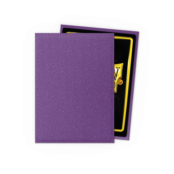 Bọc bài Standard Size Matte Sleeves - Amethyst - THẠCH ANH TÍM - Chính hãng Dragon Shield