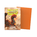 Bọc bài Japanese size Matte Sleeves - Amber - HỔ PHÁCH - Chính hãng Dragon Shield