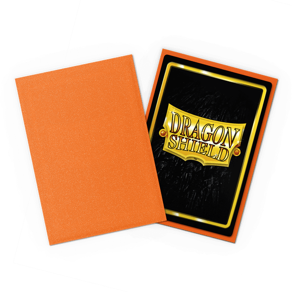 Bọc bài Japanese size Matte Sleeves - Amber - HỔ PHÁCH - Chính hãng Dragon Shield