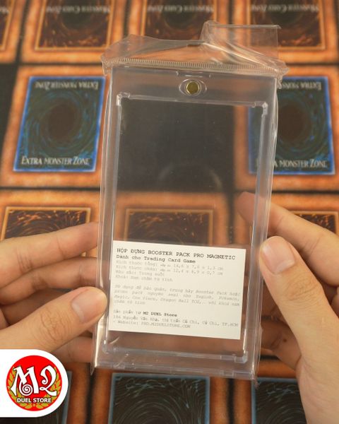 Hộp bảo vệ đựng Booster Pack PRO MAGNETIC ONE TOUCH - Chính hãng M2 DUEL Store (Không kèm lá bài bên trong)