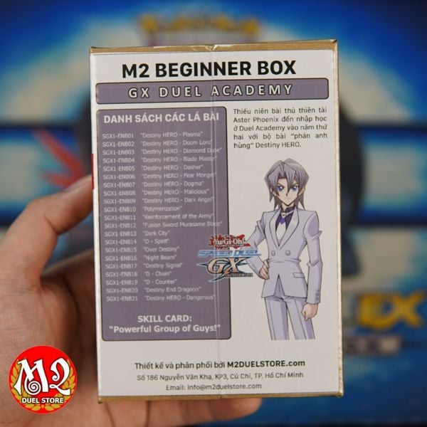 Hộp thẻ bài Yugioh M2 Beginner Deck SGX1 Powerful Group of Guys! - SPEED DUEL - Chính hãng M2 DUEL Store