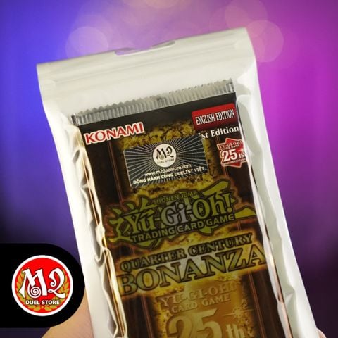 Gói thẻ bài Yugioh Quarter Century Bonanza Booster Pack - Rarity Collection RA03 - Chính Hãng Konami