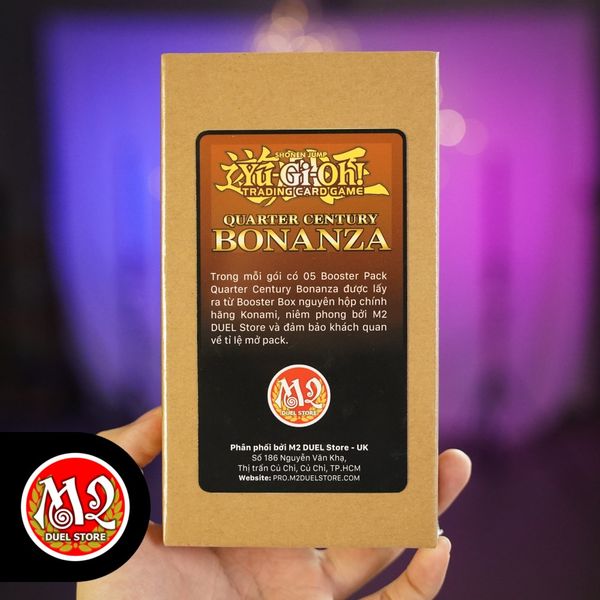 Hộp thẻ bài Yugioh Quarter Century Bonanza MINI Box - Rarity Collection RA03 - Chính hãng M2 DUEL Store