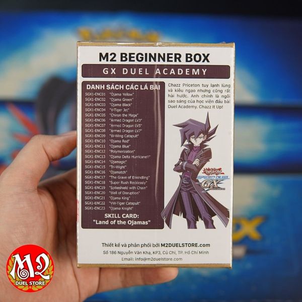Hộp thẻ bài Yugioh M2 Beginner Deck SGX1 Land of the Ojamas - SPEED DUEL - Chính hãng M2 DUEL Store