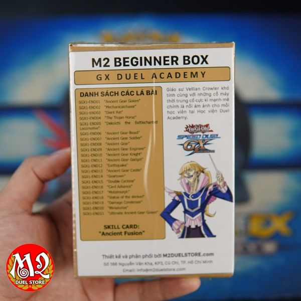 Hộp thẻ bài Yugioh M2 Beginner Deck SGX1 Ancient Fusion - SPEED DUEL - Chính hãng M2 DUEL Store