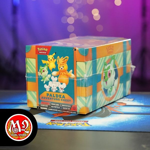 Hộp thẻ bài Pokemon TCG Paldea Adventure Chest Collection Box - Chính hãng Nintendo