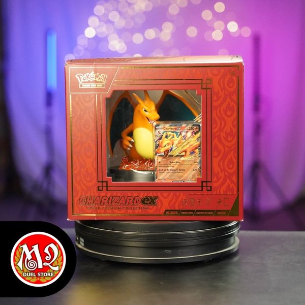 Hộp thẻ bài Pokemon TCG Charizard EX Super Premium Collection Box - Chính hãng Nintendo