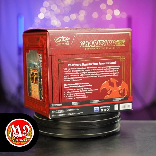 Hộp thẻ bài Pokemon TCG Charizard EX Super Premium Collection Box - Chính hãng Nintendo
