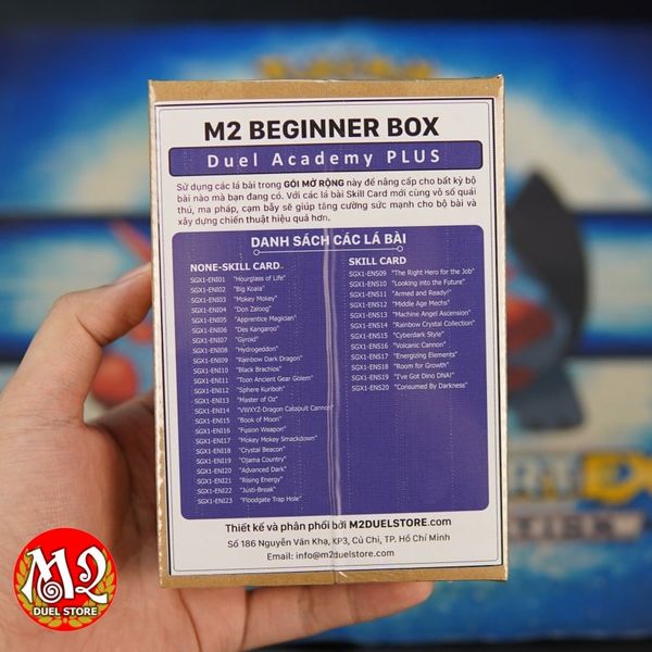Hộp thẻ bài Yugioh M2 Beginner Pack SGX1 Gói mở rộng - SPEED DUEL - Chính hãng M2 DUEL Store