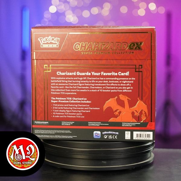 Hộp thẻ bài Pokemon TCG Charizard EX Super Premium Collection Box - Chính hãng Nintendo