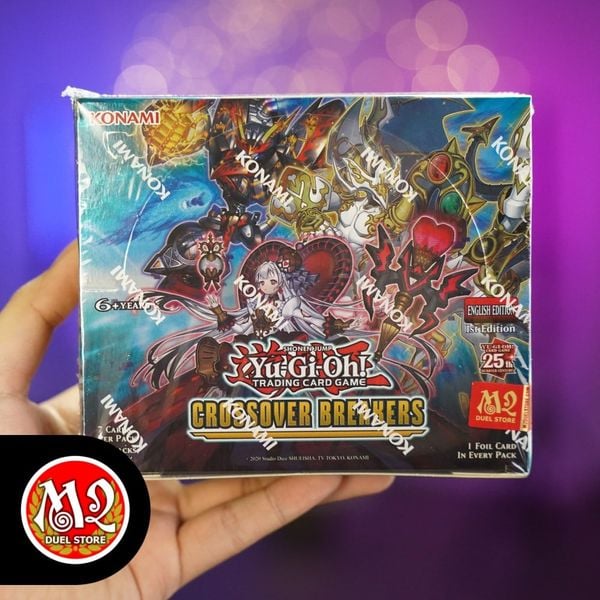 Hộp thẻ bài Yugioh Crossover Breakers Booster Box - CRBR Chính hãng Konami