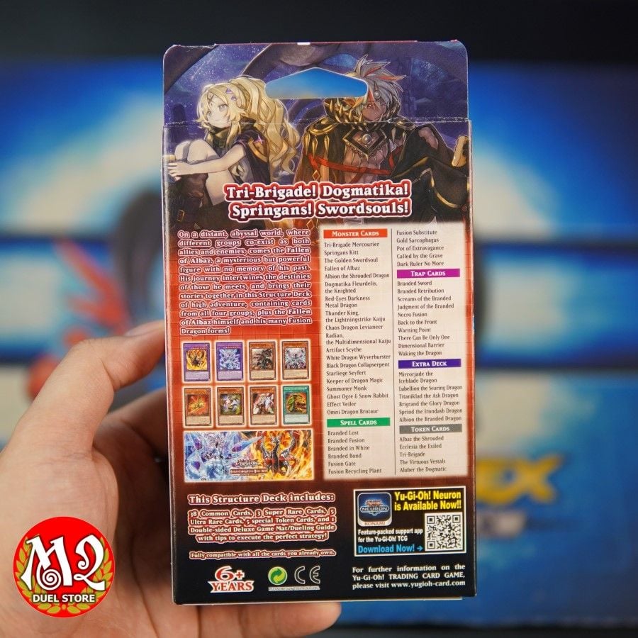 Hộp Thẻ Bài Yugioh Albaz Strike Structure Deck Chính Hãng Konami M2