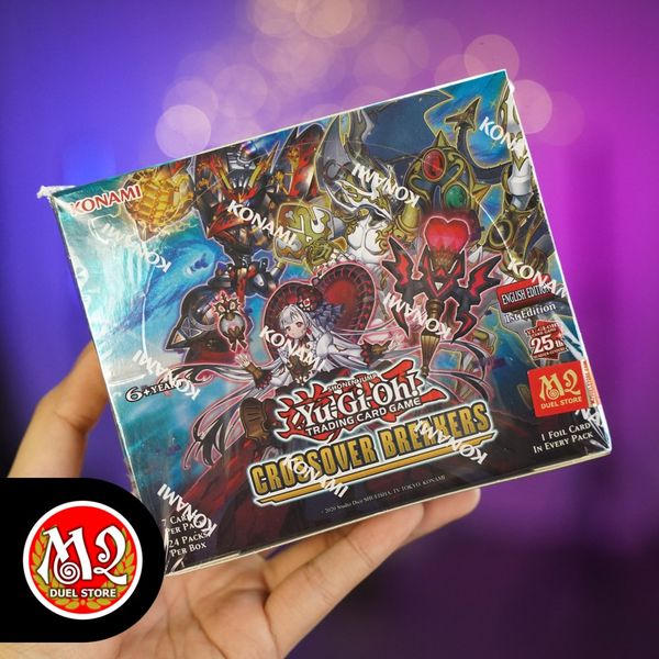 Hộp thẻ bài Yugioh Crossover Breakers Booster Box - CRBR Chính hãng Konami