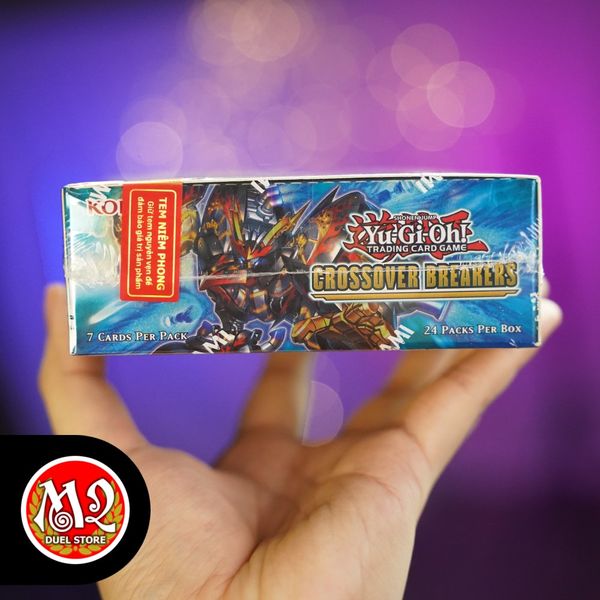 Hộp thẻ bài Yugioh Crossover Breakers Booster Box - CRBR Chính hãng Konami