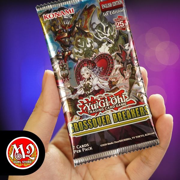 Gói thẻ bài Yugioh Crossover Breakers Booster Pack - CRBR Chính hãng Konami
