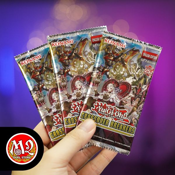 Gói thẻ bài Yugioh Crossover Breakers Booster Pack - CRBR Chính hãng Konami
