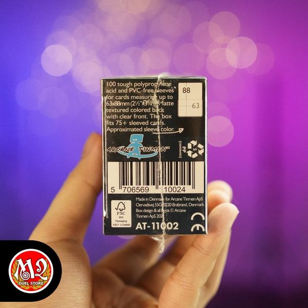 Bọc bài Standard Size Matte Sleeves - Black ‘Rhipodon’ - Đen mờ - Chính hãng Dragon Shield