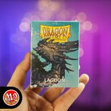Bọc bài Standard Size Matte Dual Sleeves - Lagoon - Xanh Eo Biển - Chính hãng Dragon Shield