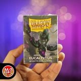 Bọc bài Japanese size Matte Dual Sleeves - Eucalyptus - Khuynh diệp - Chính hãng Dragon Shield