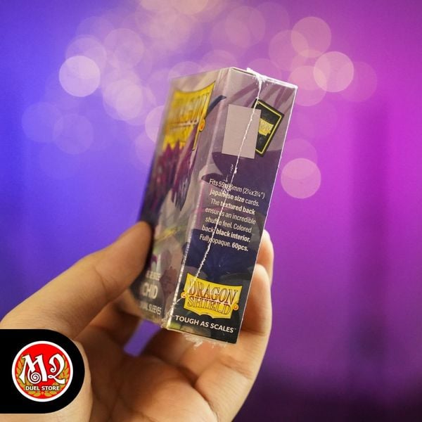 Bọc bài Japanese size Matte Dual Sleeves - Orchid - Phong lan - Chính hãng Dragon Shield