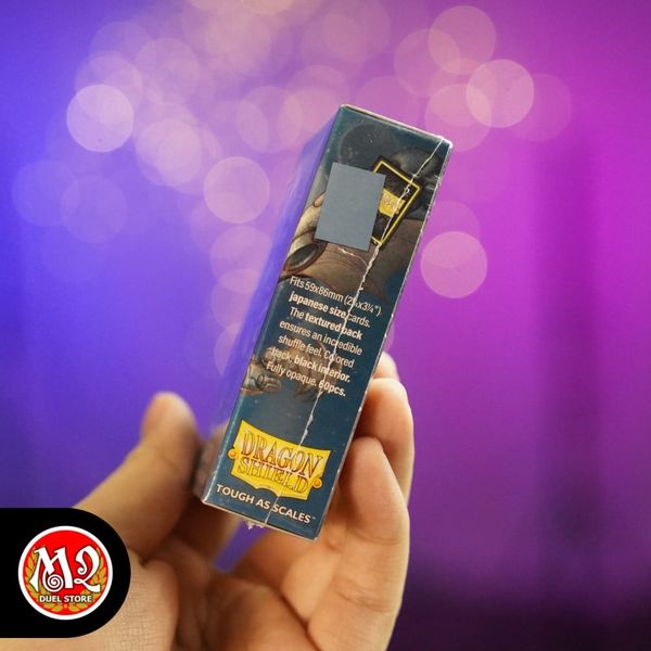 Bọc bài Japanese size Matte Dual Sleeves - Lagoon - Xanh eo biển - Chính hãng Dragon Shield