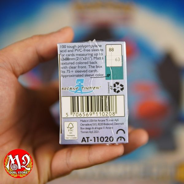 Bọc bài Standard Size Matte Sleeves - Petrol - Xanh nhớt - Chính hãng Dragon Shield