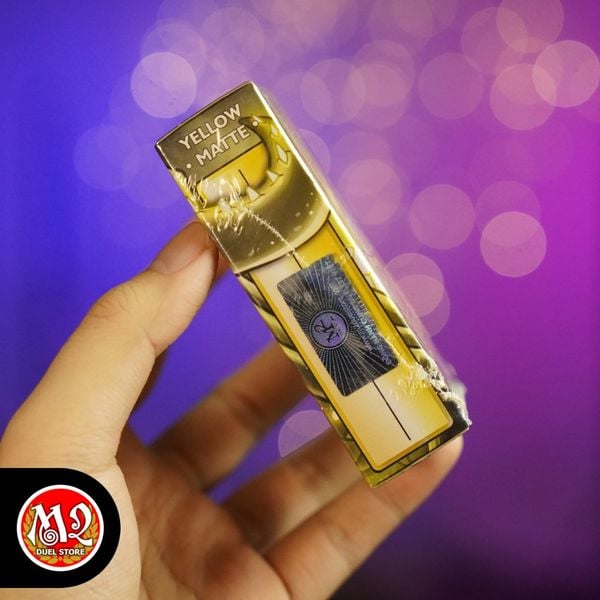 Bọc bài Japanese size Matte Sleeves - Yellow - Màu Vàng - Chính hãng Dragon Shield