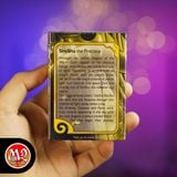 Bọc bài Japanese size Matte Sleeves - Yellow - Màu Vàng - Chính hãng Dragon Shield