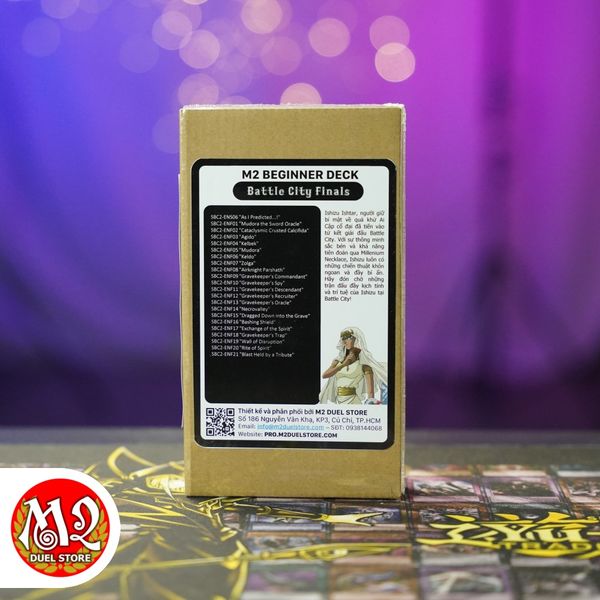 Hộp thẻ bài Yugioh M2 Beginner Deck - ISHIZU ISHTAR - SBC2 Speed Duel Battle City Finals - Chính Hãng M2 DUEL Store