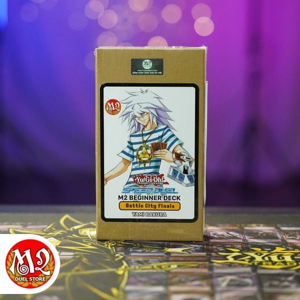 Hộp thẻ bài Yugioh M2 Beginner Deck - YAMI BAKURA - SBC2 Speed Duel Battle City Finals - Chính Hãng M2 DUEL Store
