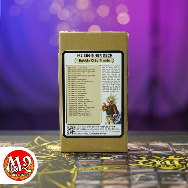 Hộp thẻ bài Yugioh M2 Beginner Deck - YAMI MARIK - SBC2 Speed Duel Battle City Finals - Chính Hãng M2 DUEL Store